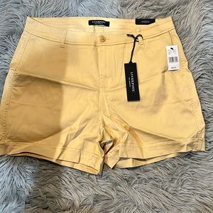 Yellow shorts